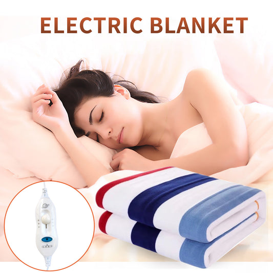 Electric Blanket With Stripes