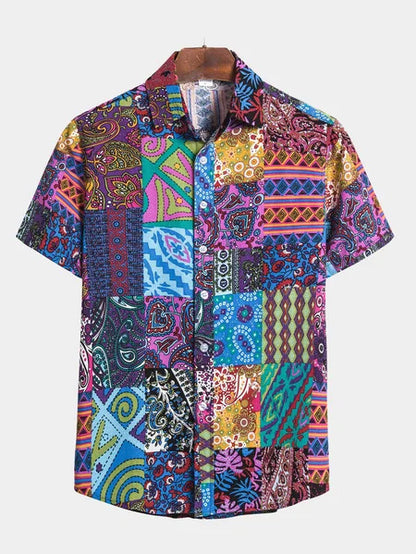 Chemise hawaïenne hommes