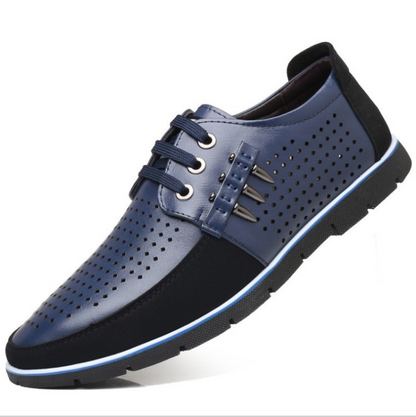 Hommes Chaussures En Cuir, Tête Ronde