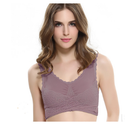 Soutien-gorge côté boucle sans jantes, gilet-type de sport