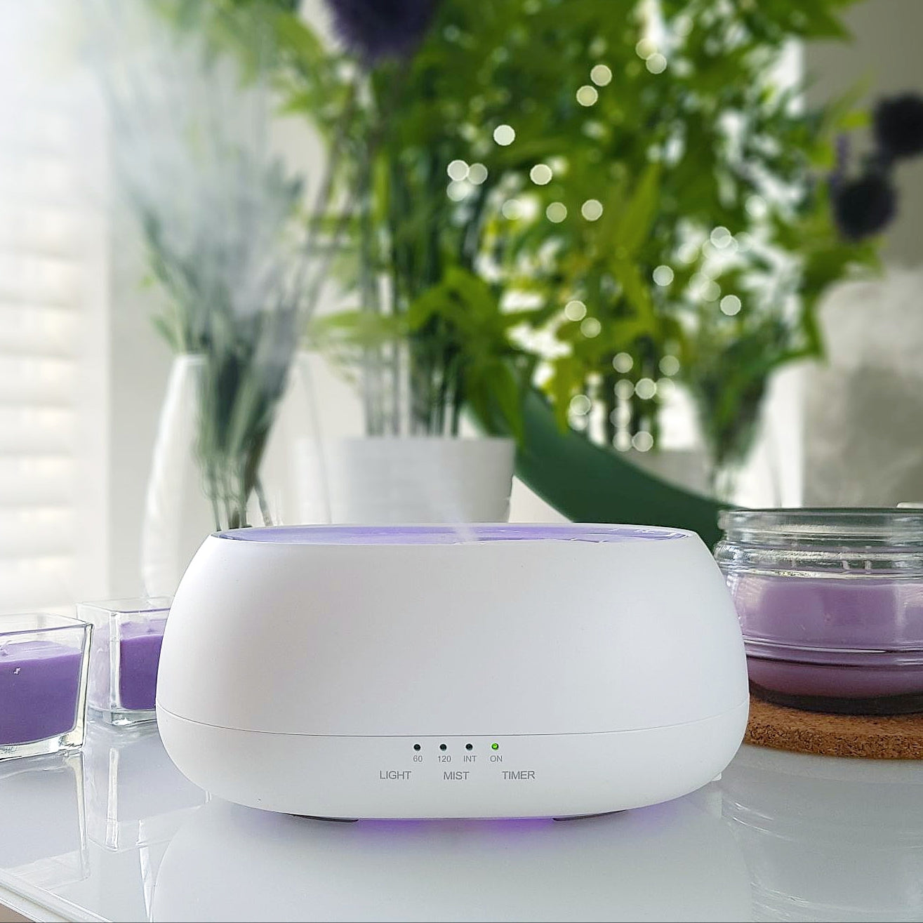 HOMEFISH aroma diffuser 500ml air humidifier