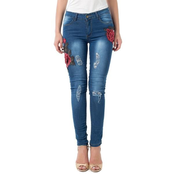 Jeans Crayon  Pour Les Femmes