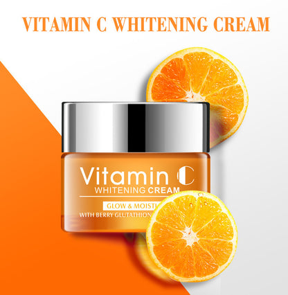 Crème hydratante & éclaircissante à la vitamine C