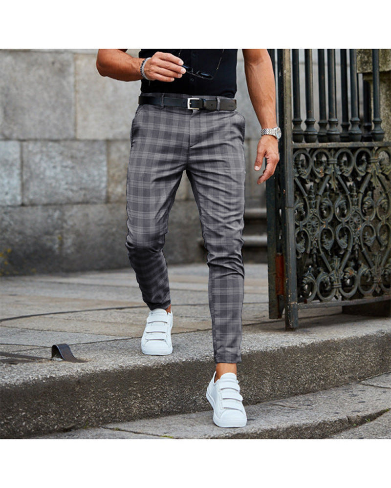 Pantalon hommes de Casual  Lâche Et Mince