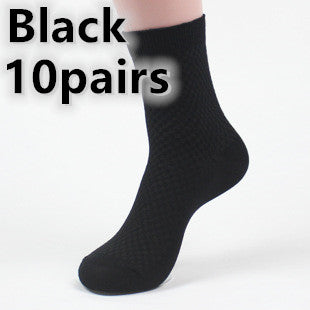 Chaussettes hommes en fibre de bambou