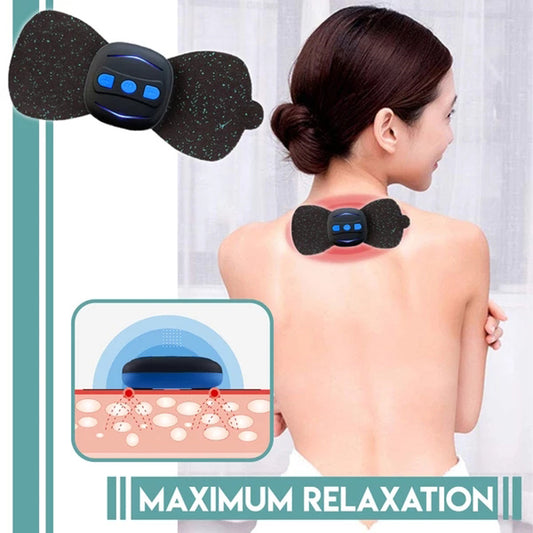 Mini Portable Neck Massager Stickers, Cervical Vertebra