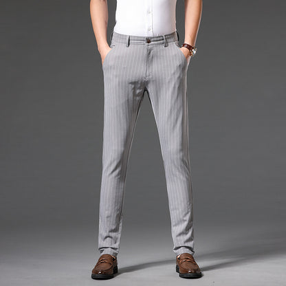 Pantalon droit ample pour homme