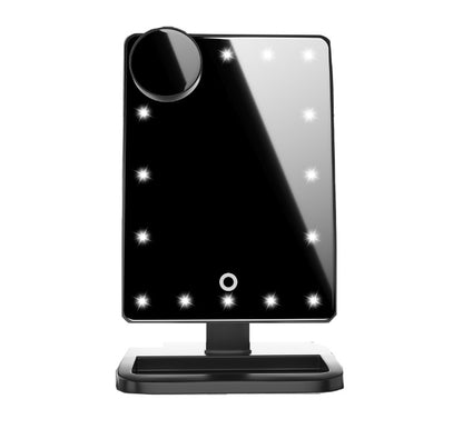 Miroir écran tactile 20 LED 10X Grossissant