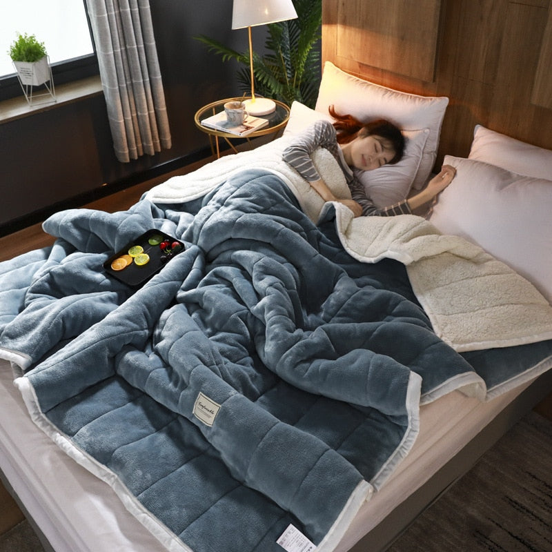 Luxury Winter Duvet Solid, Super Soft, Warm