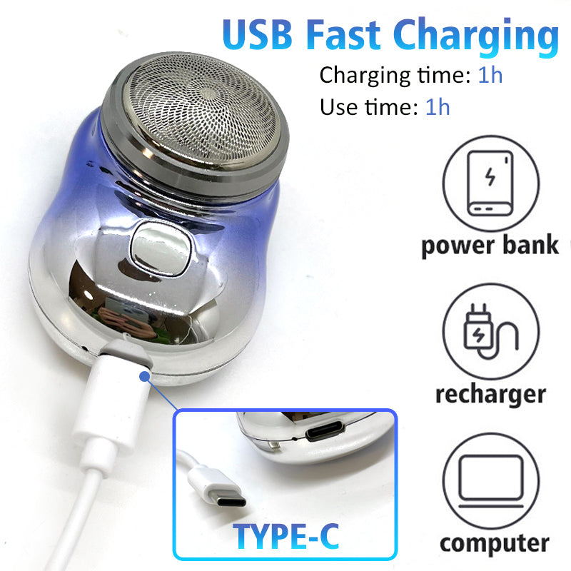 Mini rasoirs rechargeable USB pour homme