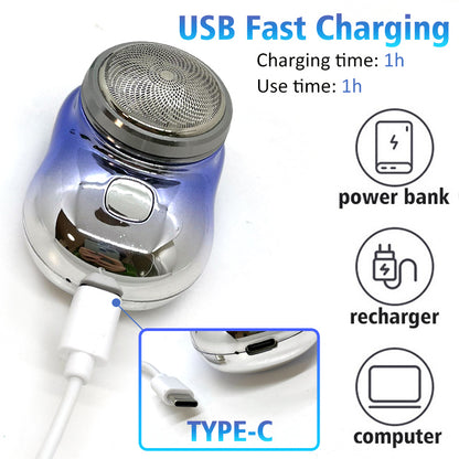 Mini rasoirs rechargeable USB pour homme