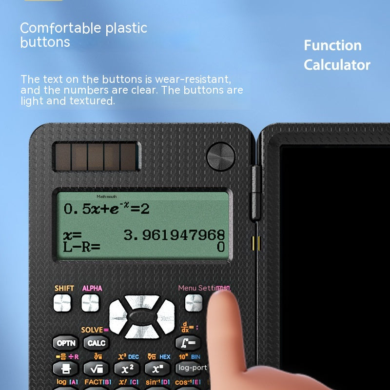 Calculatrice , petite tablette d'écriture manuscrite