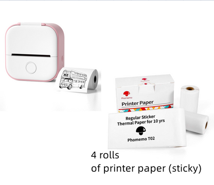 Mini Portable Thermal Label Printer