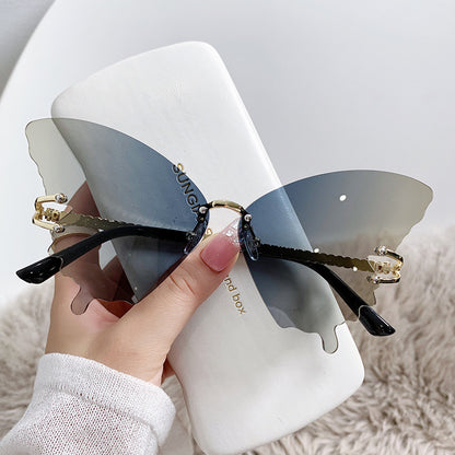 Lunettes de soleil papillon pour femmes