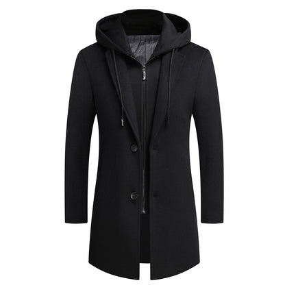 Manteau de laine pour homme