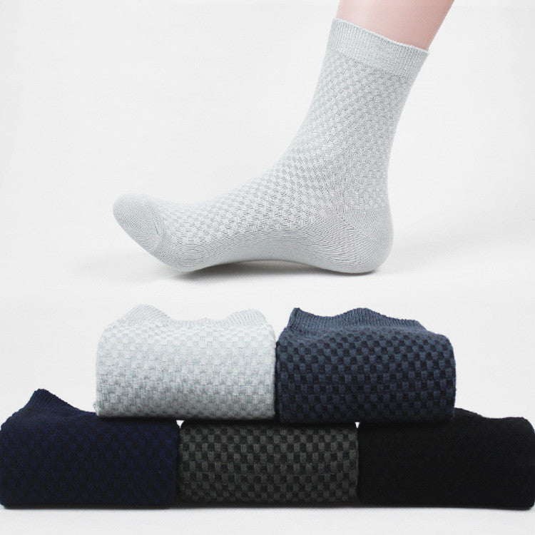 Chaussettes hommes en fibre de bambou