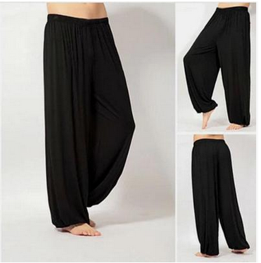 Pantalon de yoga bohème en coton H/F