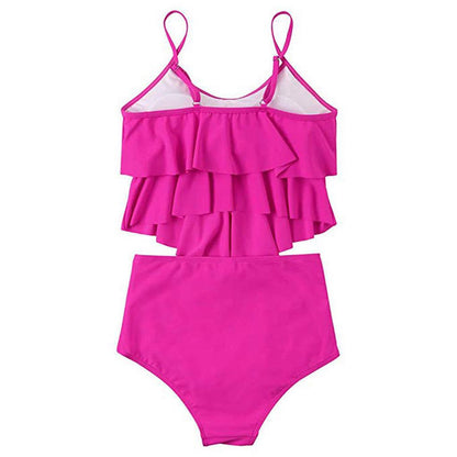 Maillot de bain bikini à volant