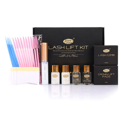 kit de rehaussement de cils, Cils recourbés et cils nutritifs