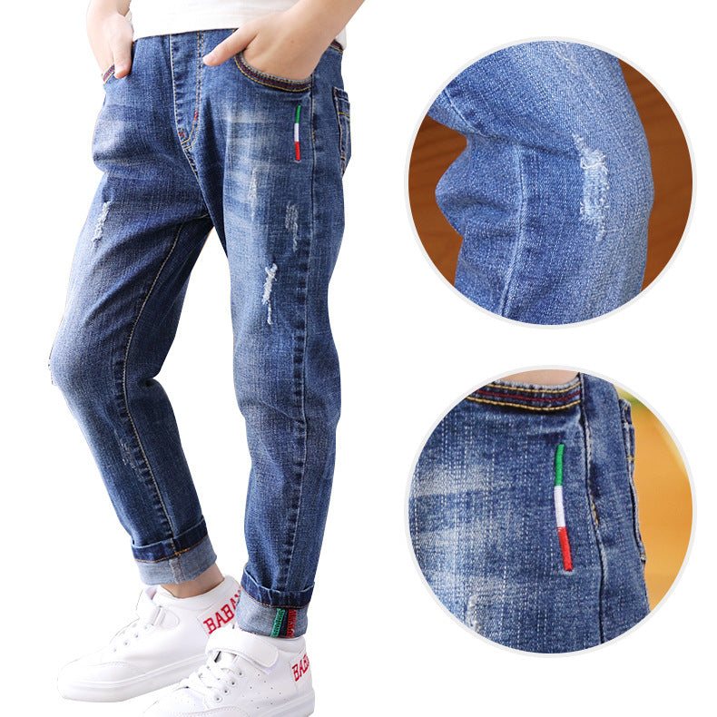 Pantalons en denim pour garçons