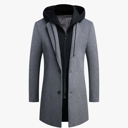 Manteau de laine pour homme