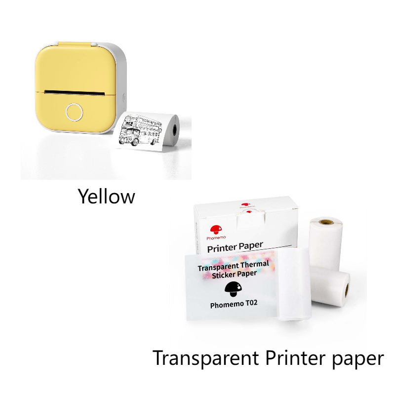 Mini Portable Thermal Label Printer