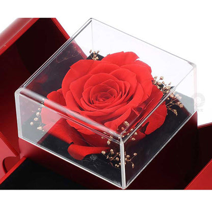 Apple Red Fashion Jewelry Box