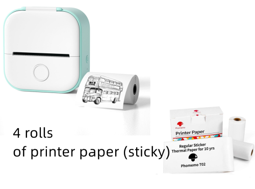 Mini Portable Thermal Label Printer