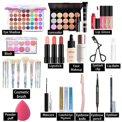 Coffret cadeau de maquillage léger pour étudiant