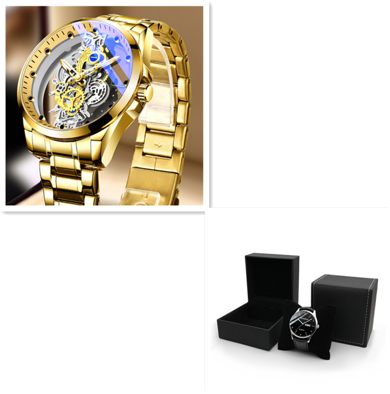 Double-sided Skeleton Men's Automatic Watch