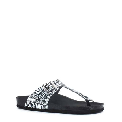 Love Moschino Nu-pieds Tongs En Cuir