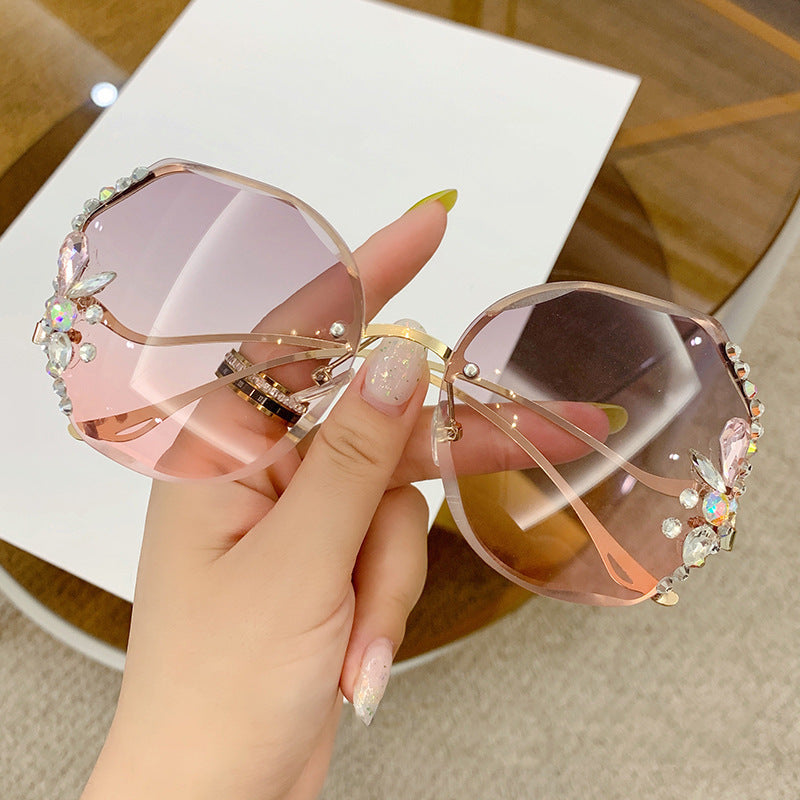 Lunettes de soleil à diamants femmes