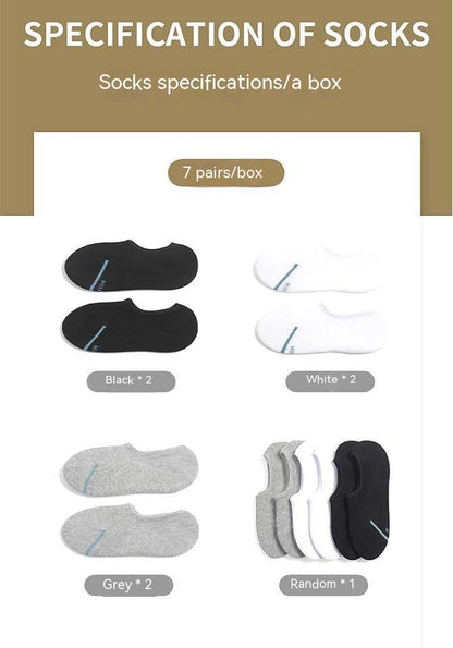 Chaussettes en coton anti-bactérien absorbant la transpiration