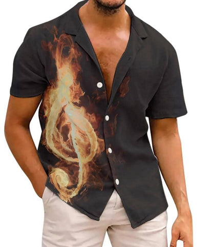 Chemise hawaïenne hommes