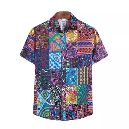 Chemise hawaïenne hommes