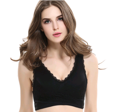 Soutien-gorge côté boucle sans jantes, gilet-type de sport