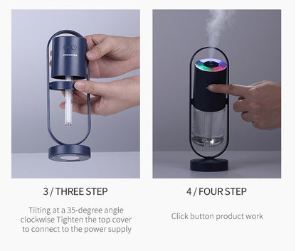 Mini projection air purificateur