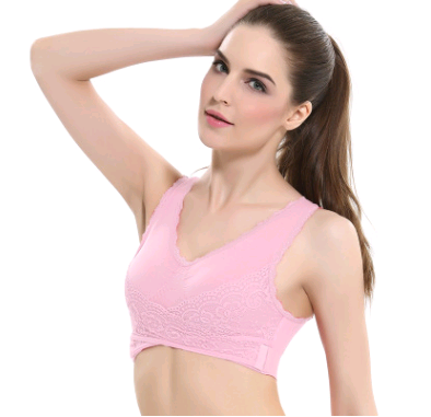 Soutien-gorge côté boucle sans jantes, gilet-type de sport