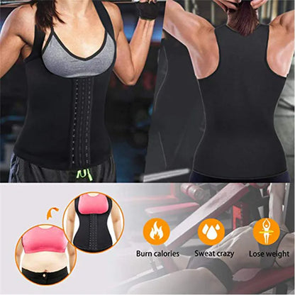 Flat stomach sheath, wasp waist vest