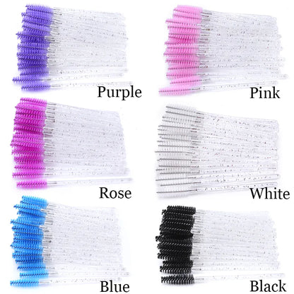 50pcs Crystal Eyebrow Brush