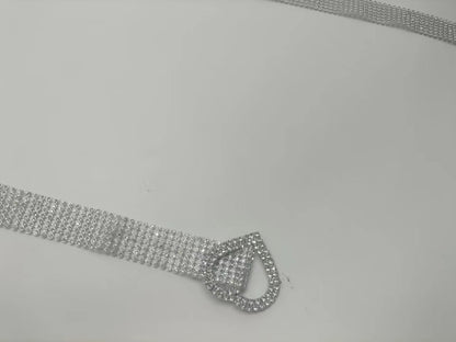 Ceinture à la mode  avec diamants