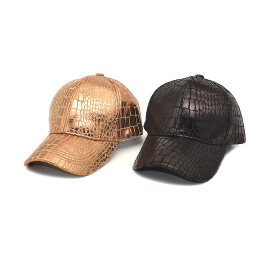 Casquette de baseball en cuir, protection solaire H/F