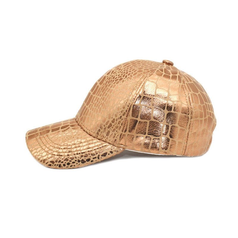 Casquette de baseball en cuir, protection solaire H/F