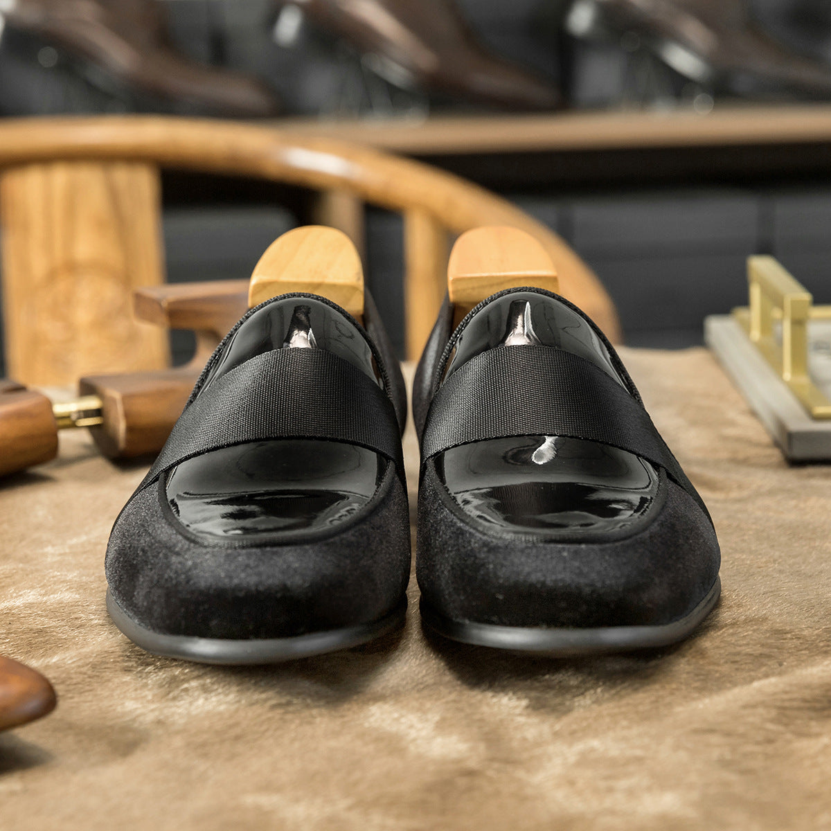 Mocassins en cuir pour homme