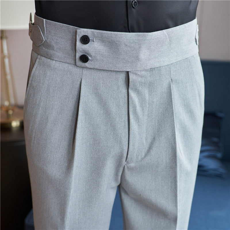 Pantalons droits de haute qualité