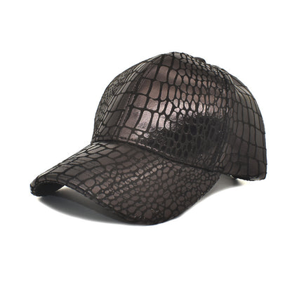 Casquette de baseball en cuir, protection solaire H/F