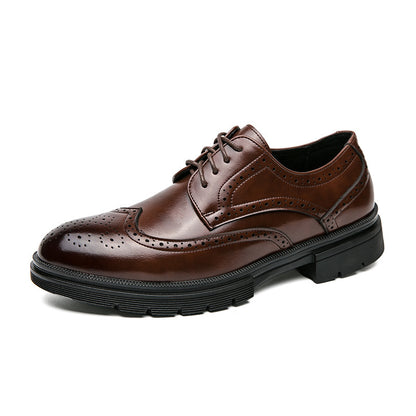 Chaussures en cuir Brogue Business pour hommes