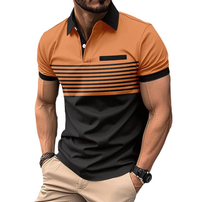 Chemise décontractée pour hommes, Polo