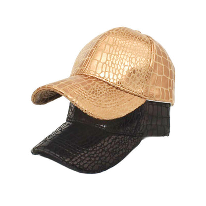 Casquette de baseball en cuir, protection solaire H/F