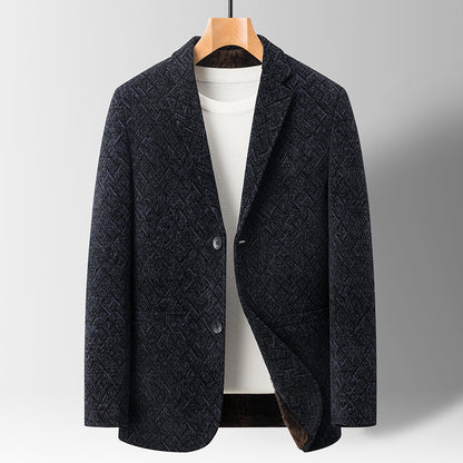 Veste de costume simple chenille